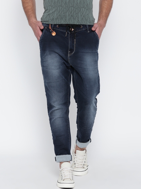 

Being Human Men Blue Regular Fit Mid-Rise Clean Look Jeans
