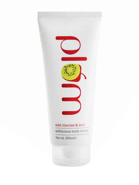 

Plum Wild Cherries & Kiwi Softilicious Body Butter 200 ml, White