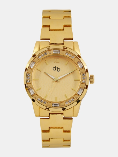 

DressBerry Women Gold-Toned Analogue Watch MFB-PN-WTH-S5689-02