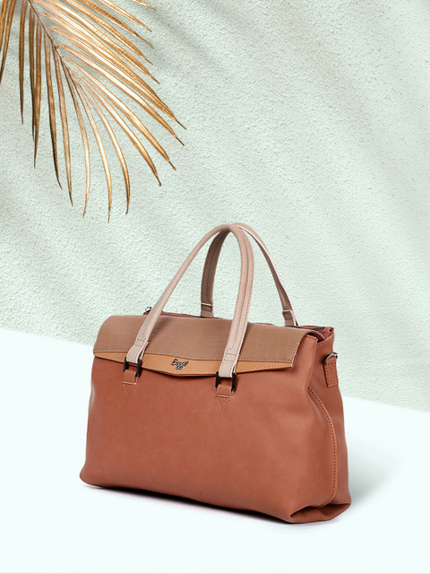 

Baggit Women Red Solid Handheld Bag