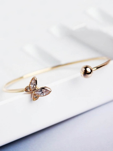 

ToniQ Women Gold-Plated Cuff Bracelet