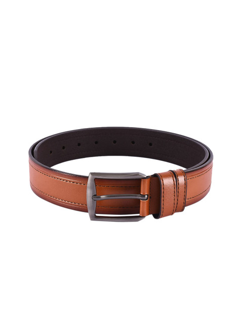 

BuckleUp Men Tan Leather Formal Belt