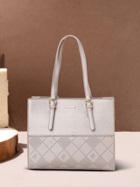 

CODE by Lifestyle Grey Structured Shoulder Bag