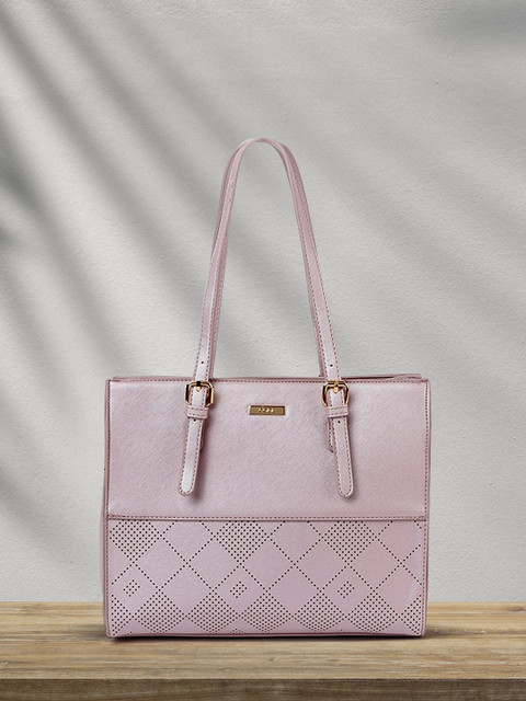 

CODE by Lifestyle Pink Structured Shoulder Bag
