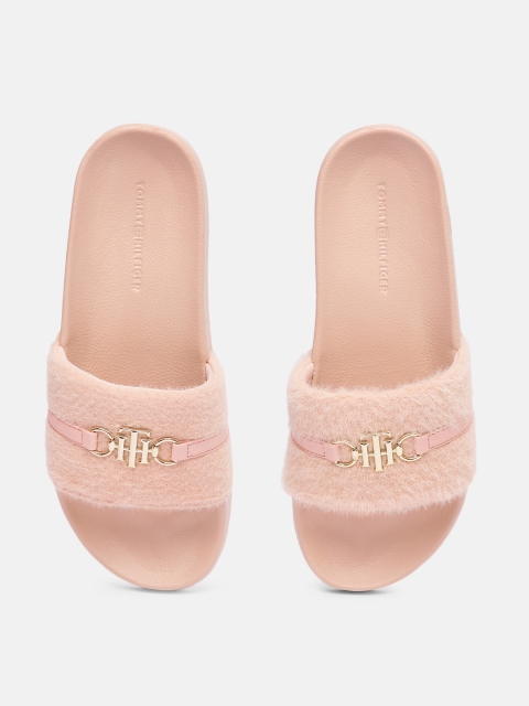 

Tommy Hilfiger Women Pink HARDWARE POOL Sliders