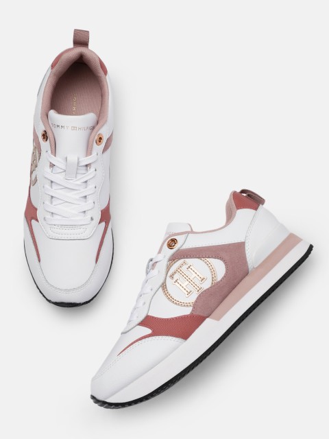

Tommy Hilfiger Women Multicoloured Colourblocked Leather Regular Active City Sneakers, Multi