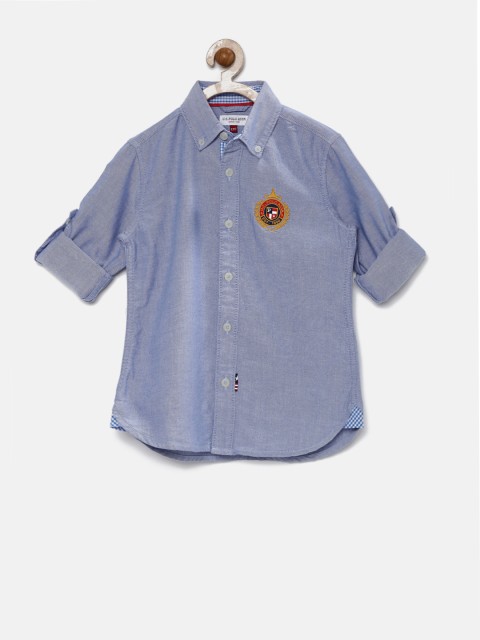 

U.S. Polo Assn. Kids Boys Blue Shirt
