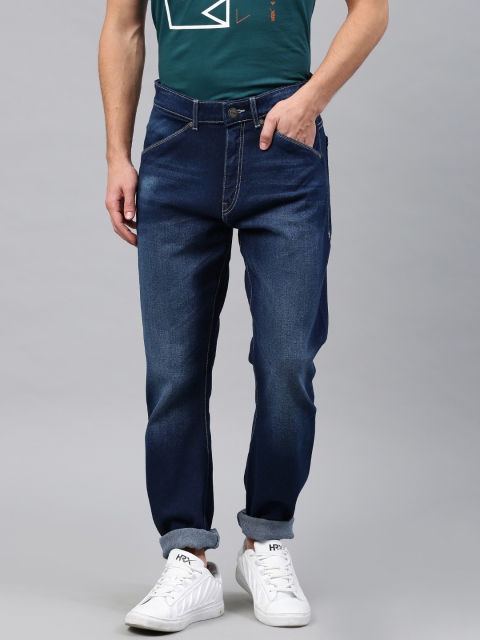 

HRX by Hrithik Roshan Men Blue Skinny Fit Stretchable Jeans