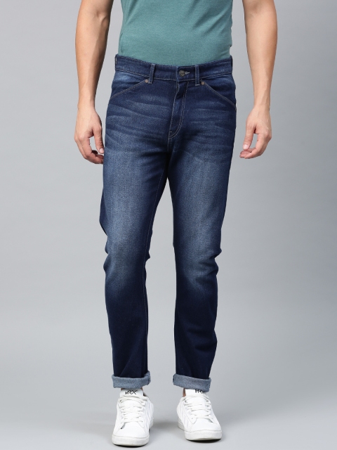 

HRX by Hrithik Roshan Men Blue Anti Skinny Fit Stretchable Jeans