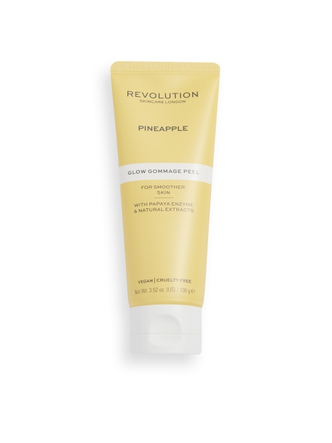 

Makeup Revolution London Pineapple Glow Gommage Peel- 100 g, Yellow