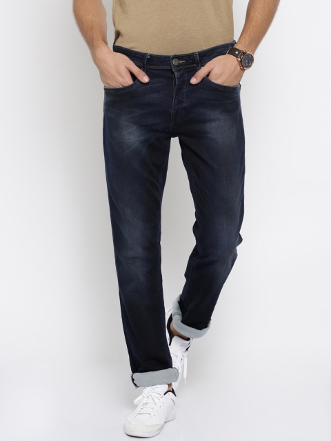 

Jack & Jones Men Blue Clark Regular Fit Low Rise Stretchable Jeans