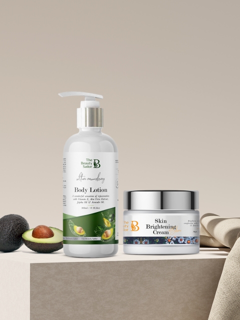 

The Beauty Sailor White Avocado Body Lotion & Skin Brightening Cream Combo