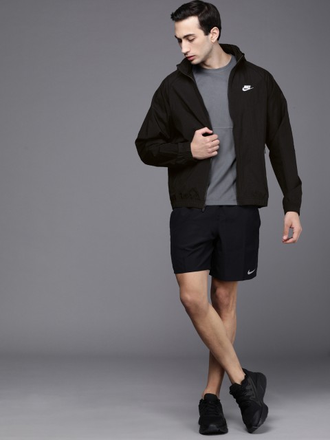 

Nike Men Black TRACK Sporty Jacket