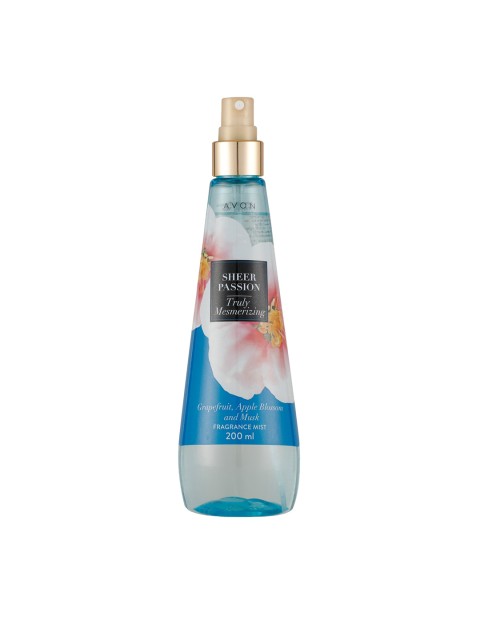 

Avon Sheer Passion Truly Mesmerizing Fragrance Body Mist 200ml, Blue