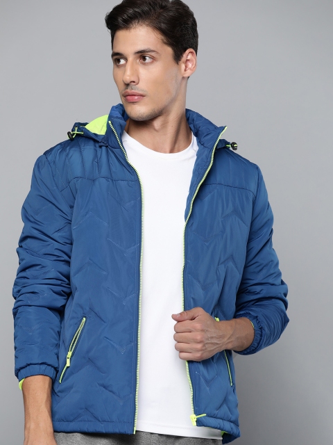 

HRX By Hrithik Roshan Training Men Teal Rapid-Dry Solid Jackets