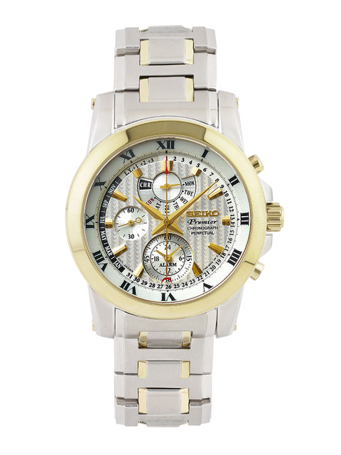 

SEIKO Chronograph Men Silver Analogue watch SPC162P1