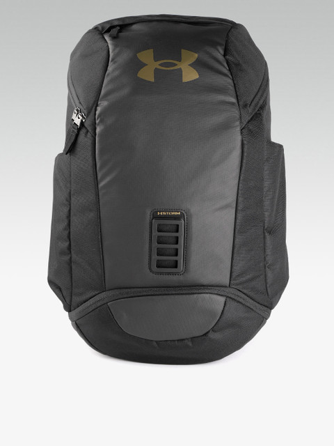 

UNDER ARMOUR Men Black & Charcoal Grey Colourblocked 15 Inch Contain Laptop Backpack