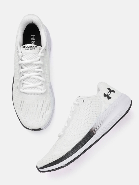 

UNDER ARMOUR Men White Charged Pursuit 2 SE Running Shoes