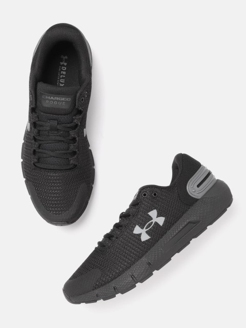 

UNDER ARMOUR Men Black Charged Rogue 2.5 Reflect Running Shoes