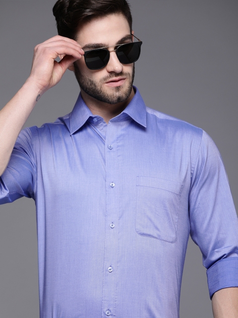 

Raymond Men Blue Slim Fit Formal Shirt