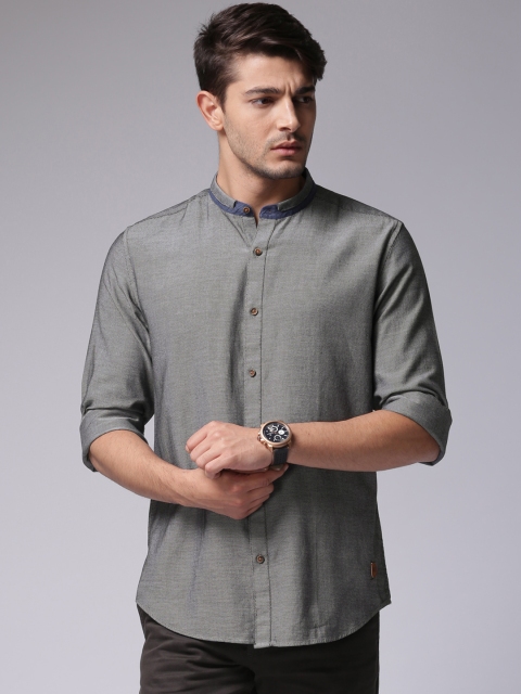 

True Blue Men Navy Casual Shirt, Navy blue