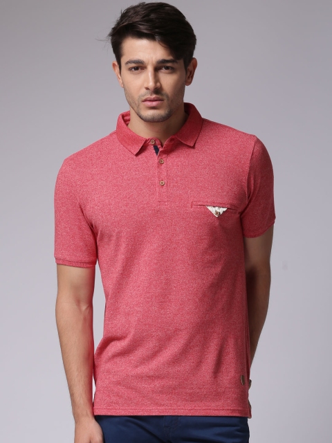 

True Blue Men Red Polo T-Shirt