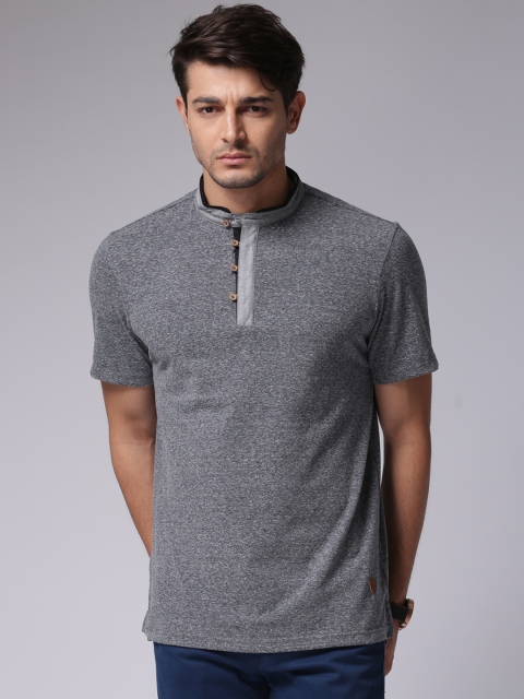

True Blue Men Grey T-Shirt, Navy blue