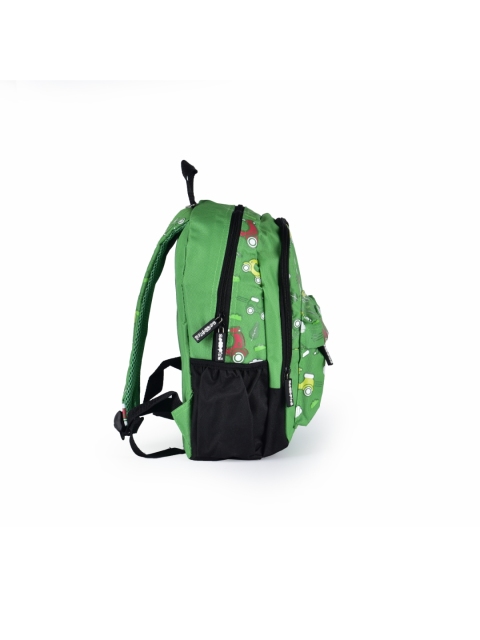

SCOOBIES Boys Green & Black Graphic Backpack