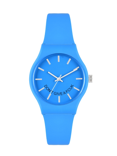

FCUK Unisex Blue Analogue Watch FC175U