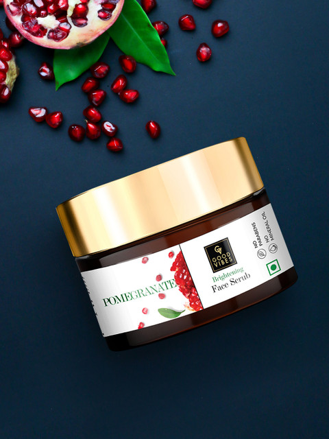 

Good Vibes Women Transparent Pomegranate Brightening Face Scrub
