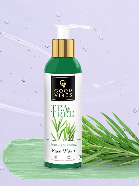 

Good Vibes Women Transparent Tea Tree Gentle Cleansing Face Wash