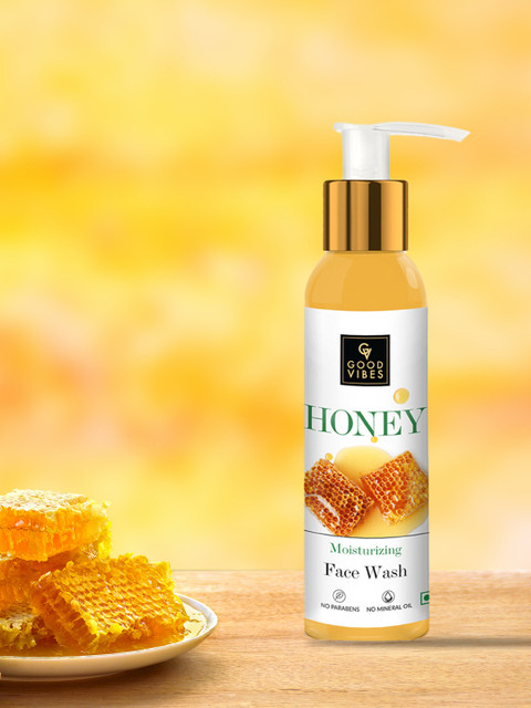 

Good Vibes Women Transparent Honey Moisturizing Face Wash