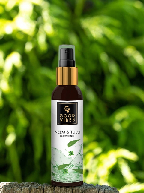 

Good Vibes Neem & Tulsi Glow Toner - 200 ml, White