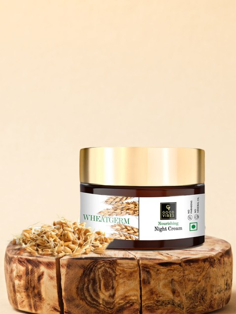 

Good Vibes Wheatgerm Nourishing Night Cream - 50 g, White