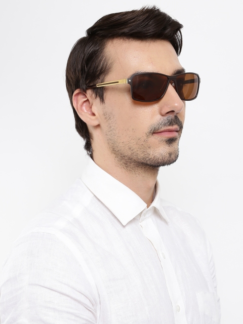 

Mast & Harbour Men Wayfarer Sunglasses MFB-PI-TR5034-A, Brown