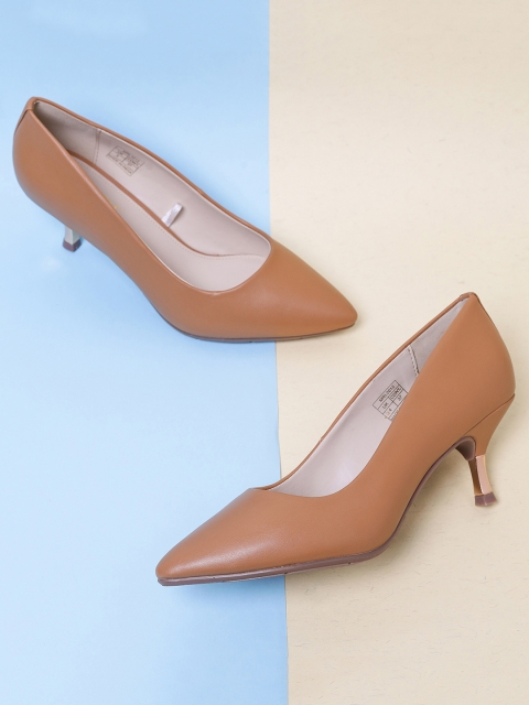 

Mode by Red Tape Tan Stiletto Pumps