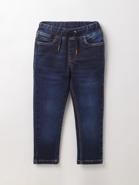 

Ed-a-Mamma Boys Blue Heavy Fade Sustainable Jeans