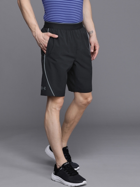 

UNDER ARMOUR Men Black Unstoppable Sports Shorts