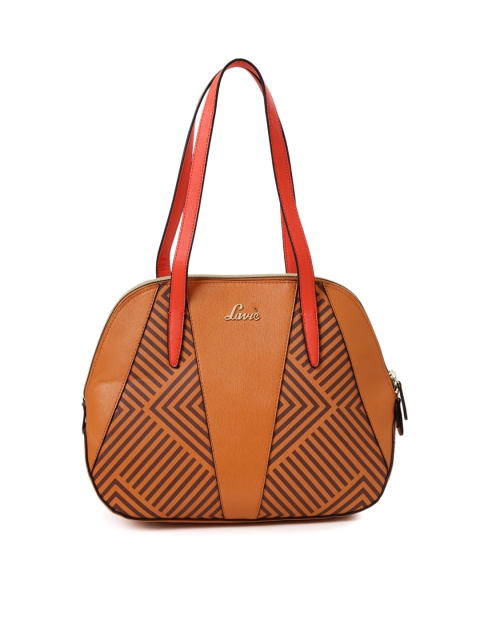 

Lavie Tan Brown Printed Shoulder Bag