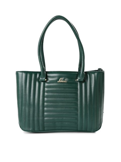 

Lavie Green Quilted Shoulder Bag