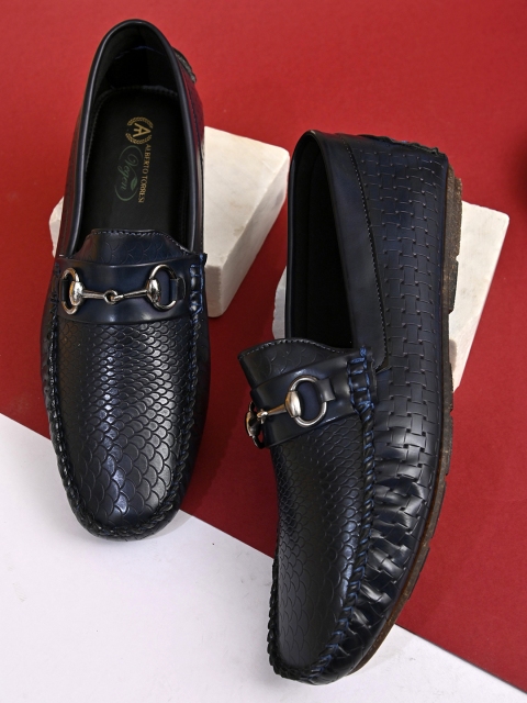 

Alberto Torresi Men Blue Loafers