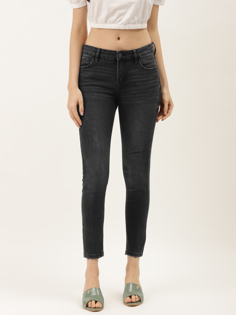 

Malachi Women Black Skinny Fit Light Fade Stretchable Jeans