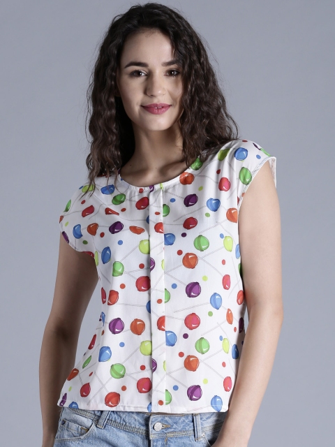 

Kook N Keech Women White Printed Top