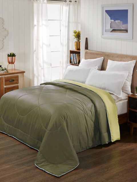 

Portico New York Green AC Room 150 GSM Double Bed Comforter