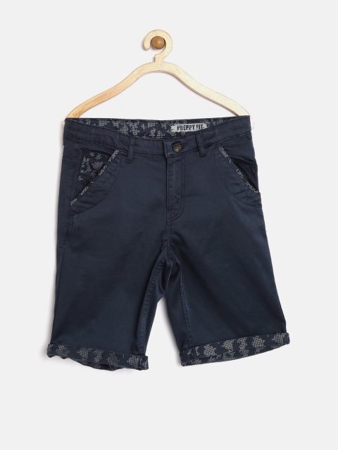 

Gini and Jony Boys Navy Shorts, Navy blue