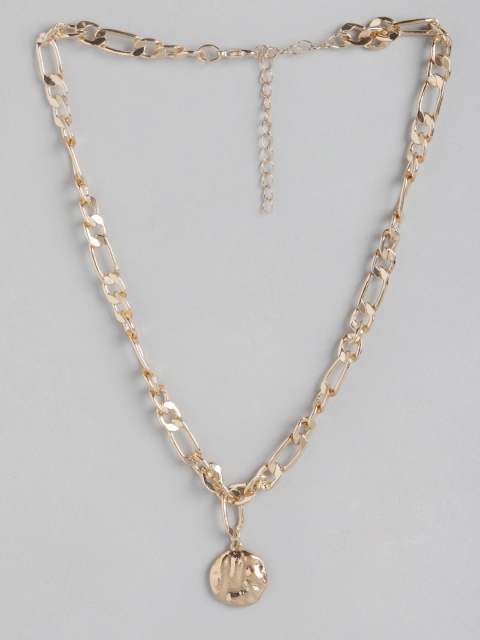 

DressBerry Gold-Toned Chunky Chain Necklace