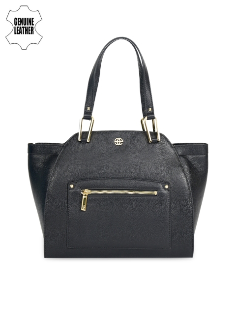 

Eske Black Leather Shoulder Bag