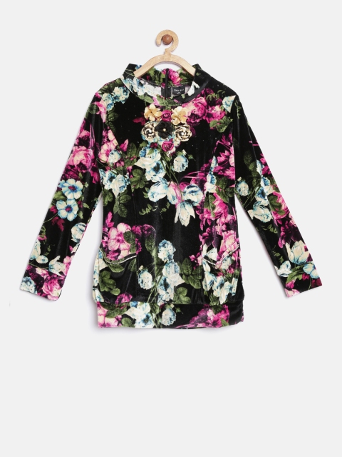 

Tiny Girl Multicoloured Floral Print Top, Multi