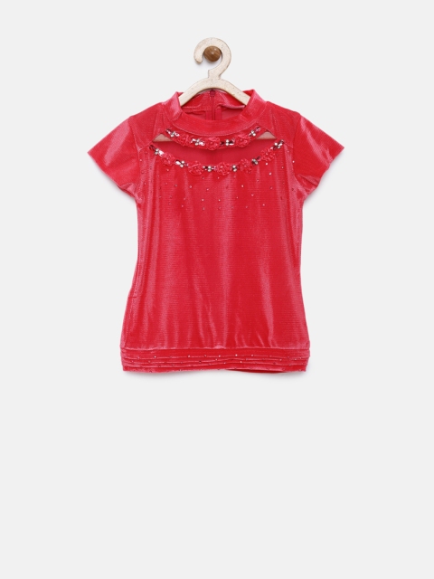 

Tiny Girl Coral Pink Top