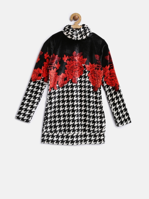 

Tiny Girl Black & Red Printed Top